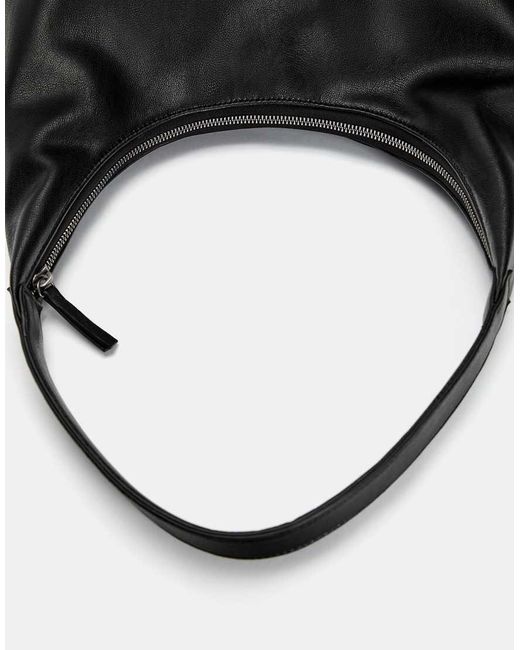 Pull&Bear Black Shopper Bag