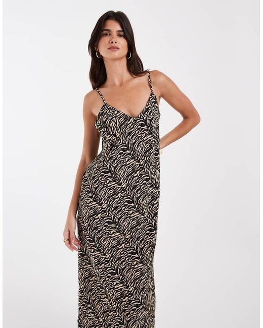 Gap Natural Midi Slip Dress