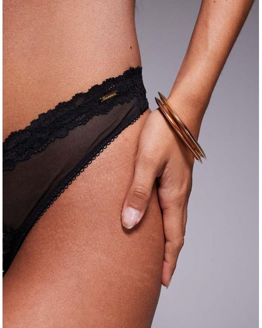 Boux Avenue Brown Lingerie Thong