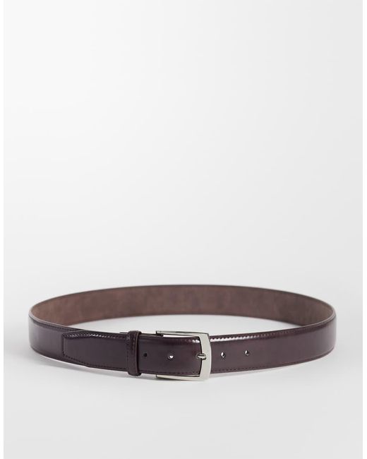 Jack & Jones Brown Faux Leather Belt for men