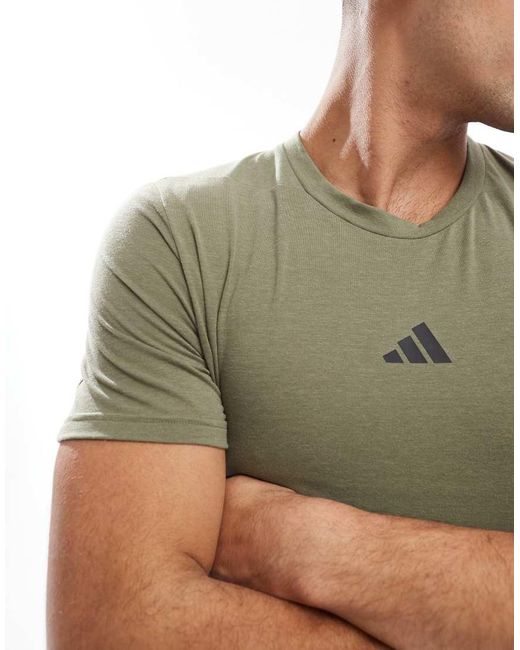 Adidas Originals Green Adidas Training D4t T-shirt for men