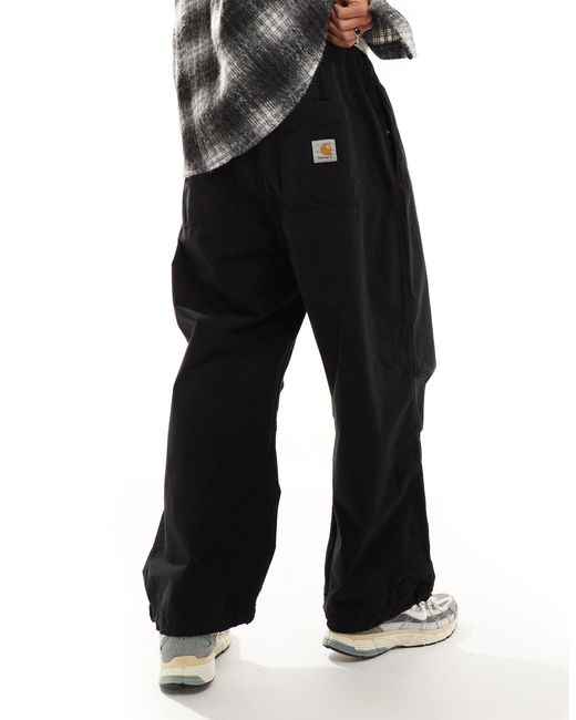 Judd - pantaloni ampi neri di Carhartt in Black da Uomo