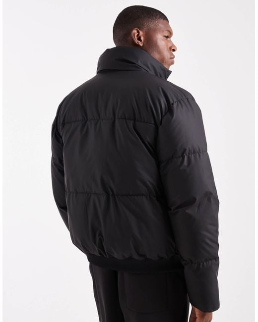 ASOS Blue Puffer Jacket for men