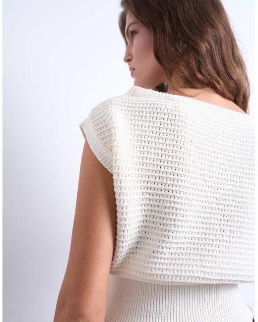 Top Monospalla di TOPSHOP in White