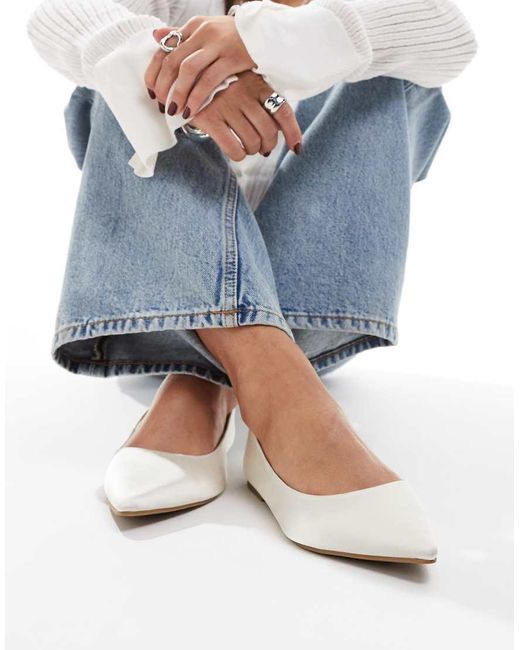ASOS Multicolor Lucky Pointed Ballet Flats