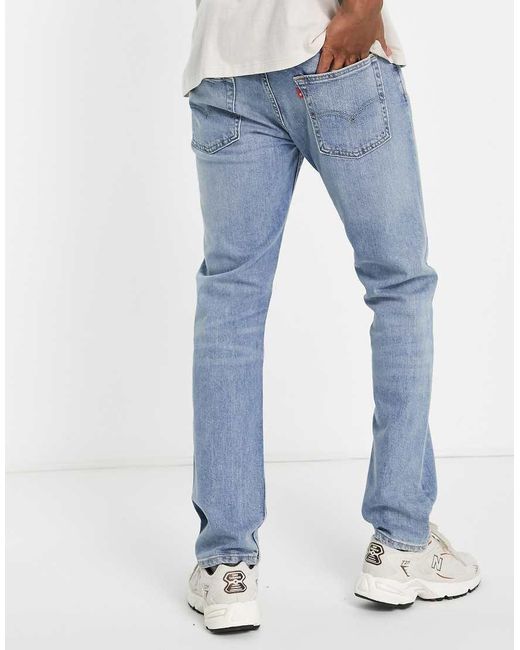 Levi's Blue 513 Slim Jeans for men
