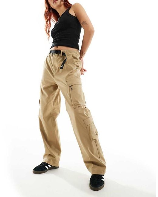 The North Face Natural Tonegawa Loose Cargo Belted Trousers
