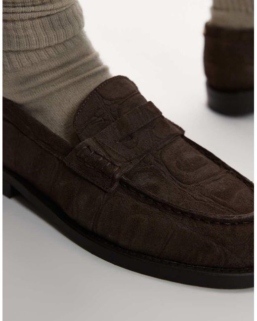 Bronx Brown Tran-sitt Loafers
