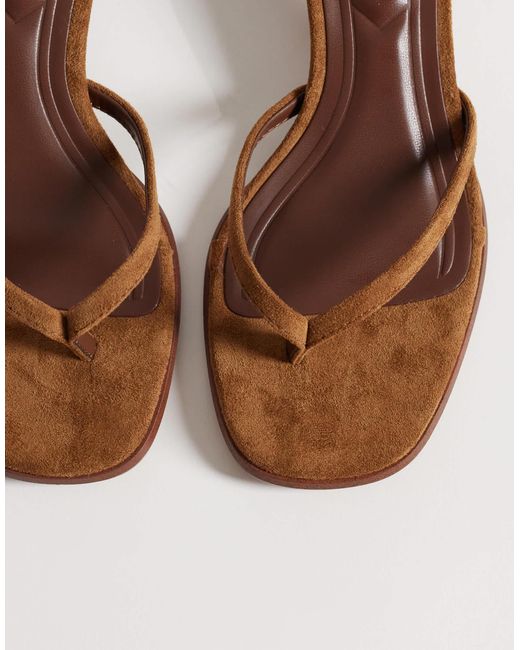 SEQWL Brown – sandalen