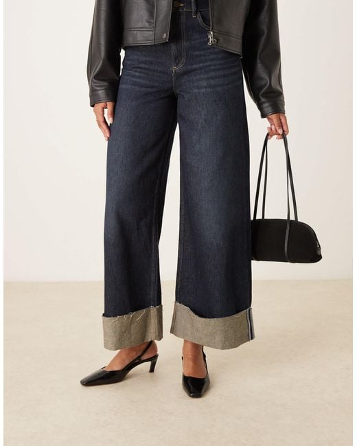 ASOS Black Shadow Chisel Toe Slingback Mid Heel Shoes