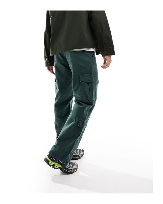 Pantalones cargo s con bolsillos Guess de hombre de color Green