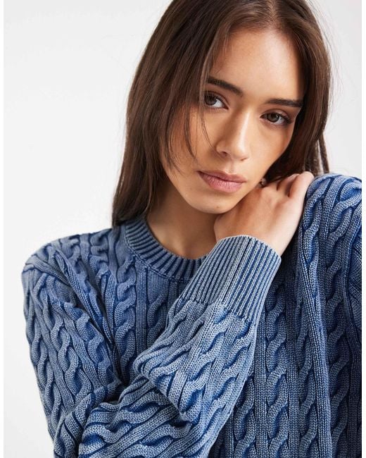 Levi's Blue – boyfriend-strickpullover