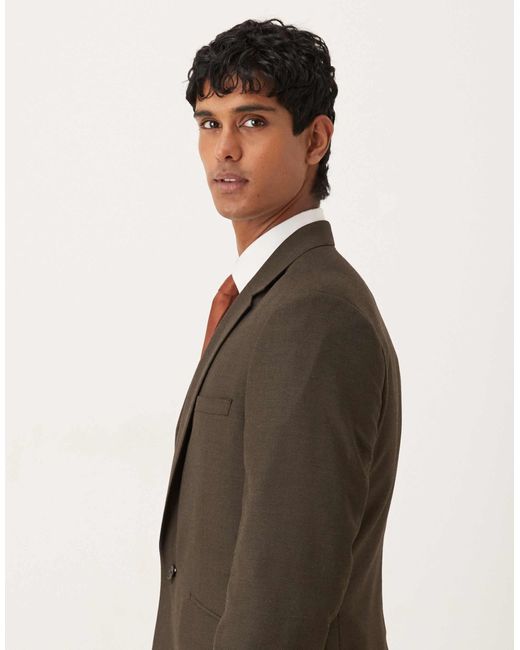 ASOS Green Slim Suit Jacket for men