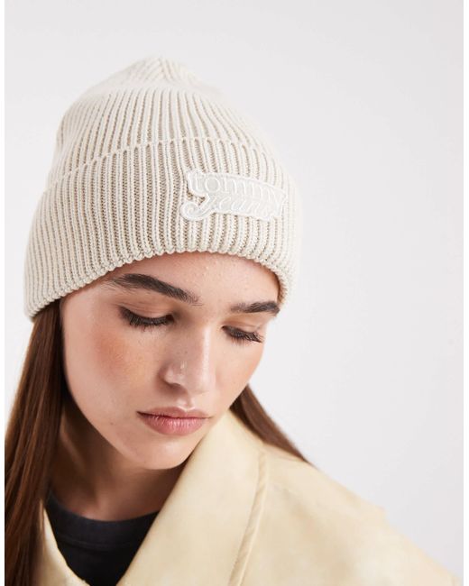 Tommy Hilfiger Natural – strickmütze