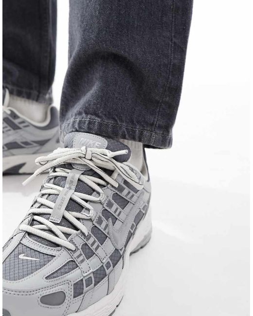 Nike Blue P-6000 Trainers