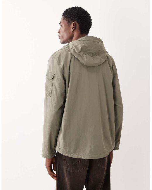 Barbour Natural Re-engineered Argyll Showerproof Hooded Jacket for men