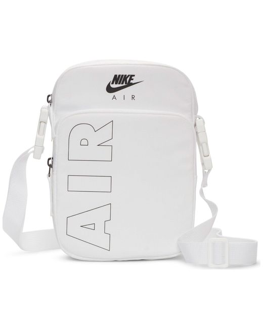 Nike Air Heritage Flight Bag in White for Men | Lyst Australia