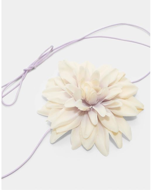Stradivarius White – choker-halskette