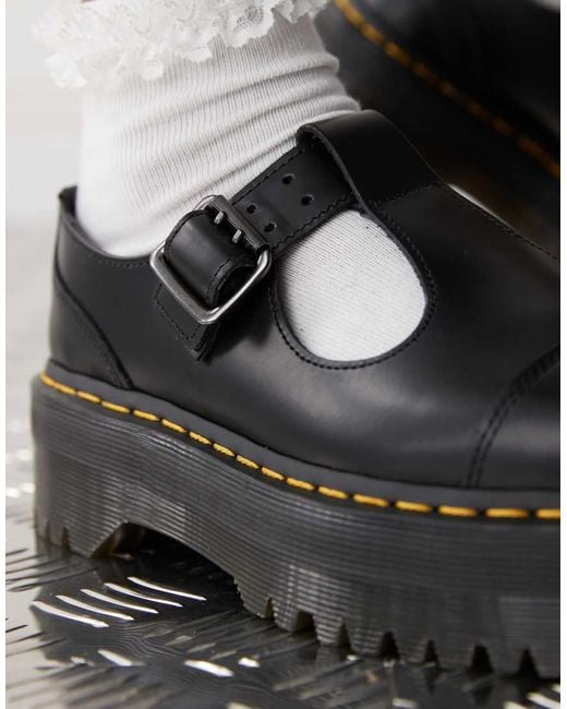 Dr. Martens White Bethan Mary Jane Shoes
