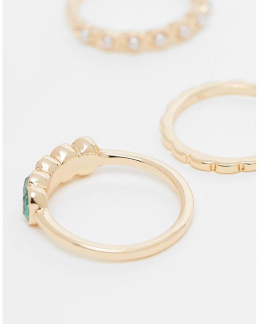 ASOS Natural – multipack er ringe