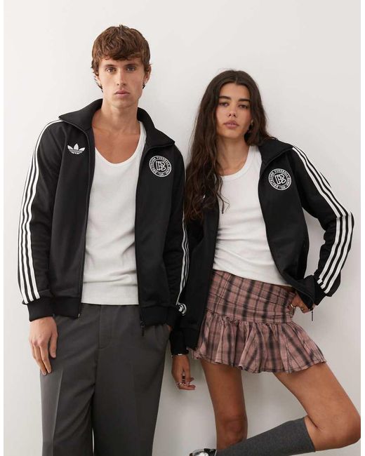 Adidas Originals Black Adidas Football Germany Anniversary Track Top