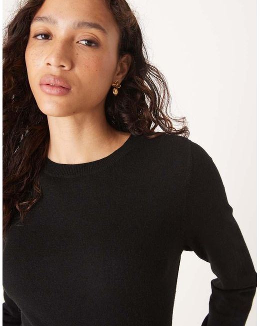 Vila Black Knitted Mini Dress