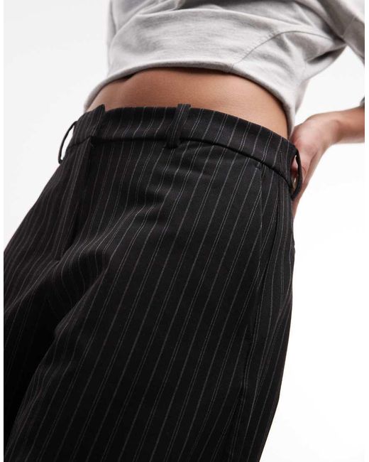 Weekday Gray Wide Leg Tailored Pants