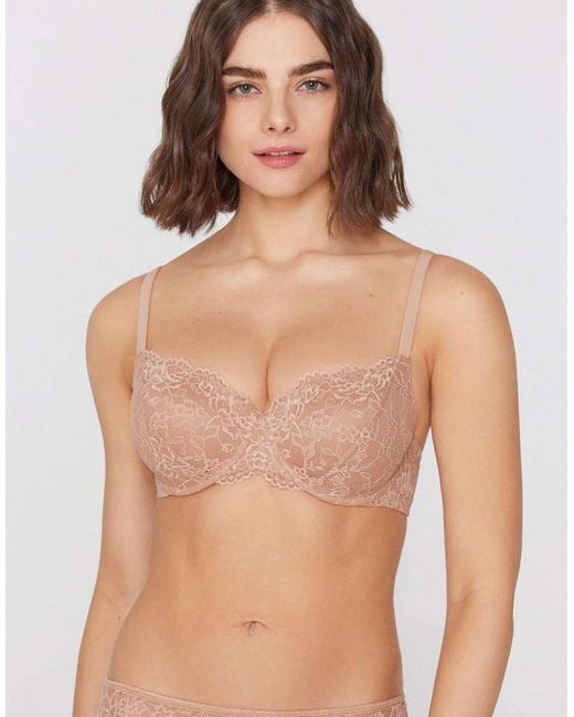 Tezenis Natural Prague Full Coverage Lace Balconette Bra