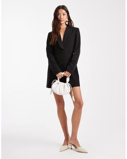 Miss Selfridge Black Tailored Blazer Dress