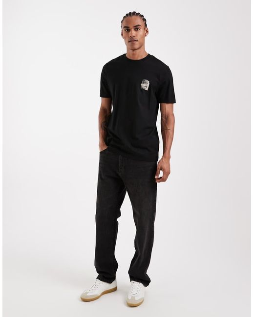 Boss Black Hugo Boss Regular Fit Back Graphic T-Shirt for men