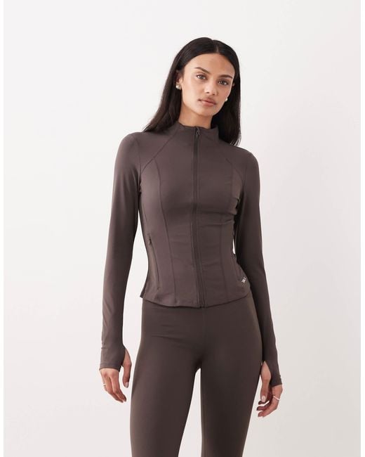 Tala Brown Dayflex Zip-through Jacket
