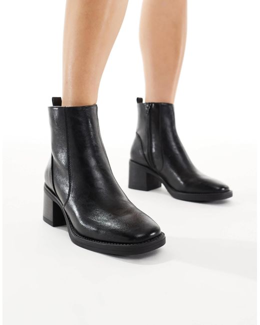 New Look Black – ankle-boots