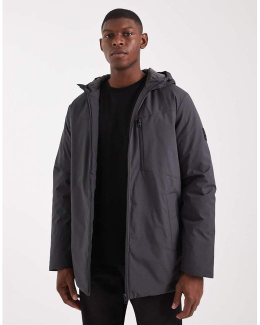 JJ Rebel Gray Parka Jacket for men