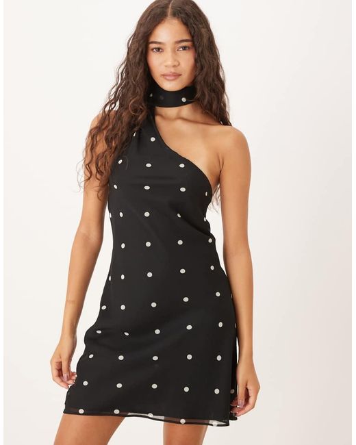 Vestito Corto di ASOS in Black