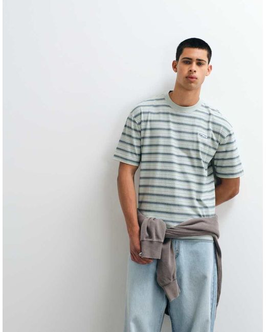 Hollister White Heavyweight Boxy T-shirt for men