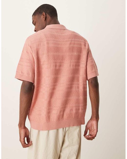 Polo di SELECTED in Pink da Uomo