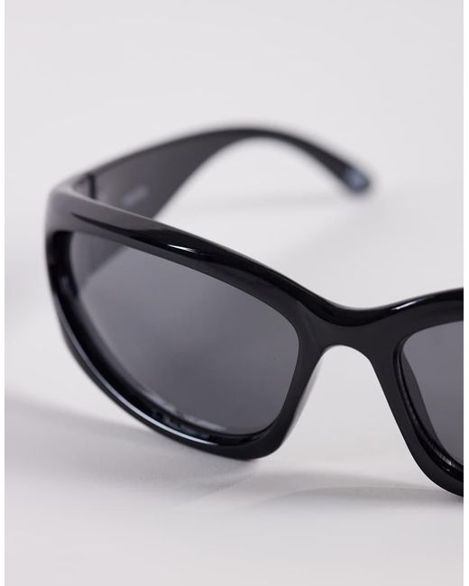 ASOS White Wrap Sunglasses for men