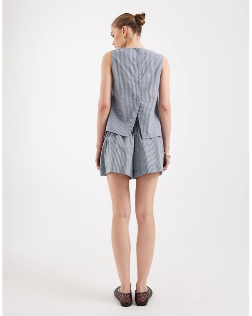 ASOS Blue Pull On Shorts
