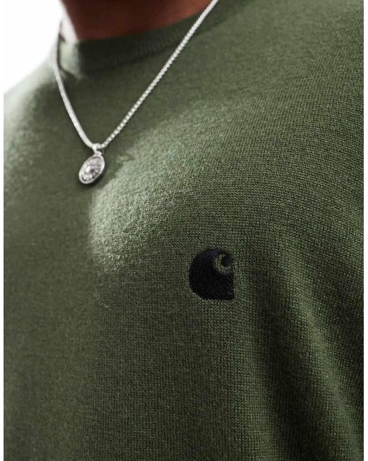 Carhartt Green Madison Jumper for men