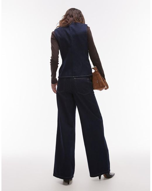 Vaqueros Louise De (Parte De Un Conjunto) Mango de color Blue