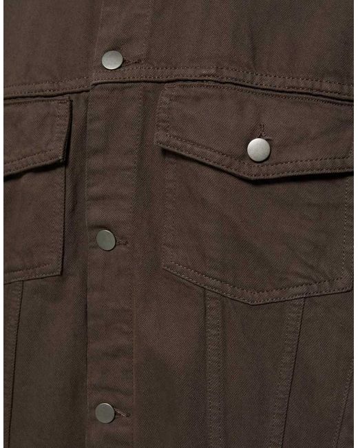 Giacca Trucker di Pull&Bear in Green da Uomo