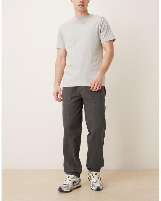 ASOS Natural Essentials Regular Fit T-shirts 3 Pack for men