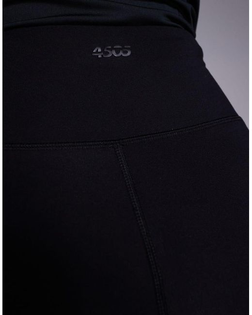 4505 Blue Maternity Icon Soft Touch High Waist Slim Kick Yoga Legging