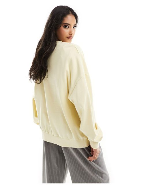 ASOS Natural – oversize-sweatshirt
