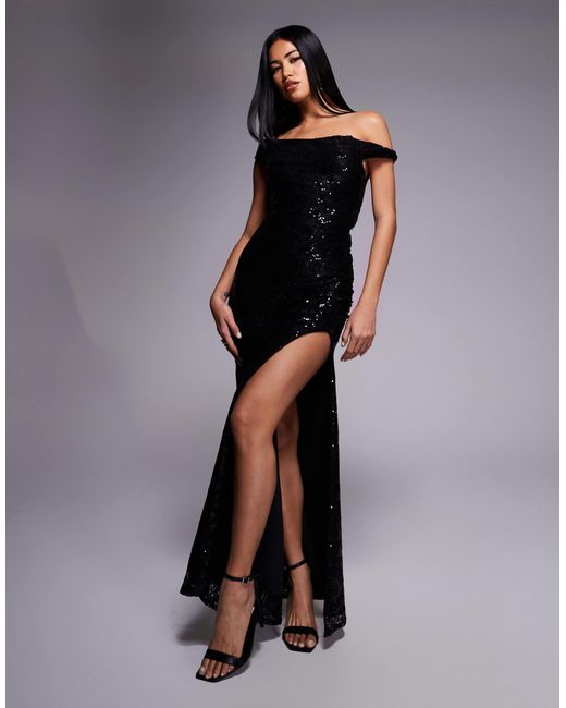 chinese dress ladies ASOS DESIGN Cami Midi Slip Dress In High Shine Satin With Lace Up Back In  Black
