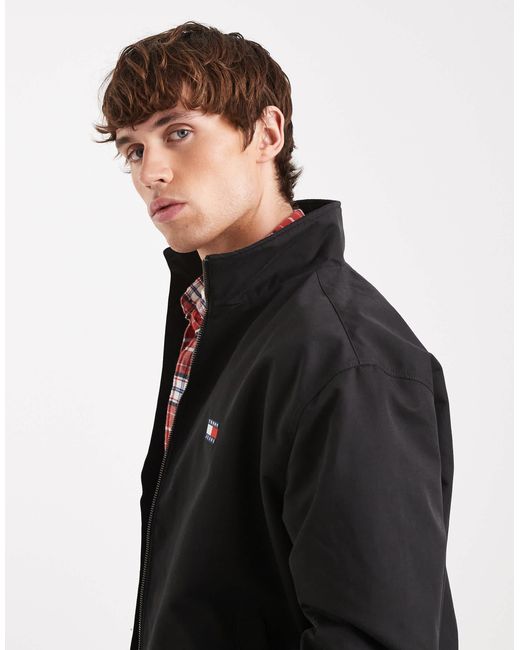Tommy Hilfiger – basic-jacke in Black für Herren