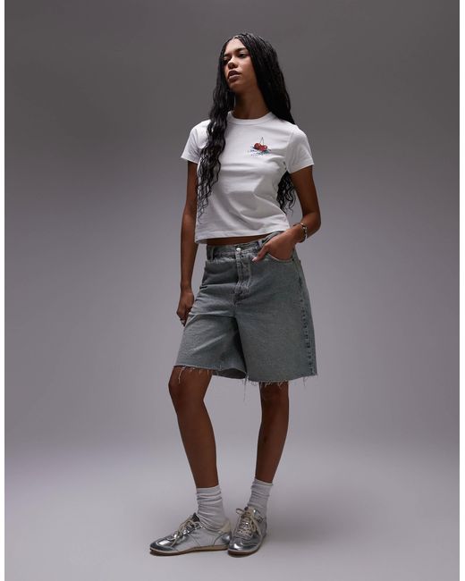 Jake garcia - t-shirt imprimé au dos Carhartt en coloris Gray