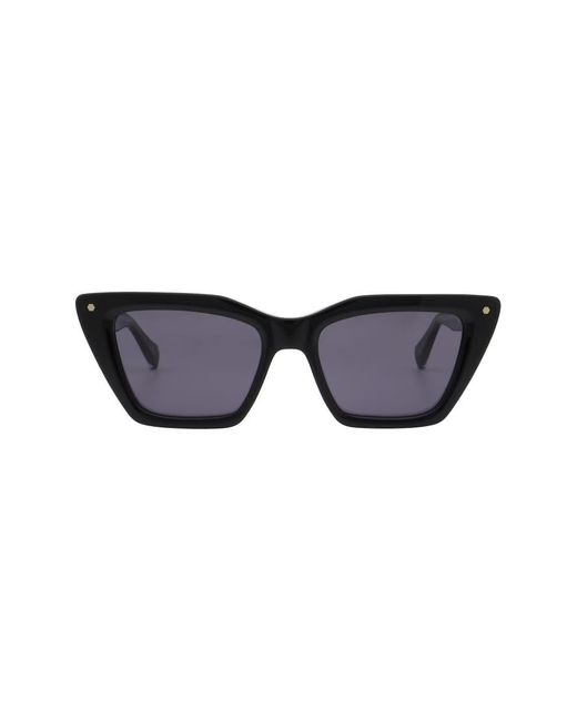 AllSaints Black Blair Sunglasses