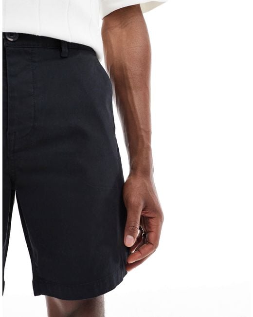 Threadbare – e chino-shorts in White für Herren