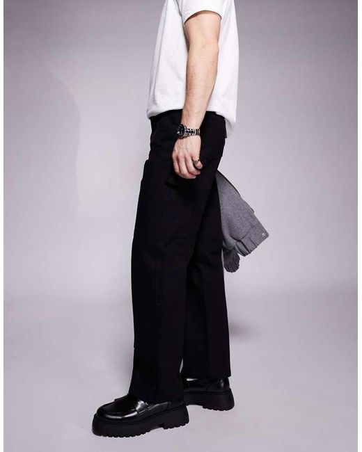 Sixth June Black Carpenter Jeans for men